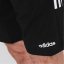 adidas 3-Stripes pánske šortky BLACK/WHITE