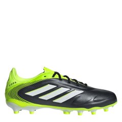 adidas Copa Pure 3 League Childrens Firm Ground Football Boots Black/Lemon