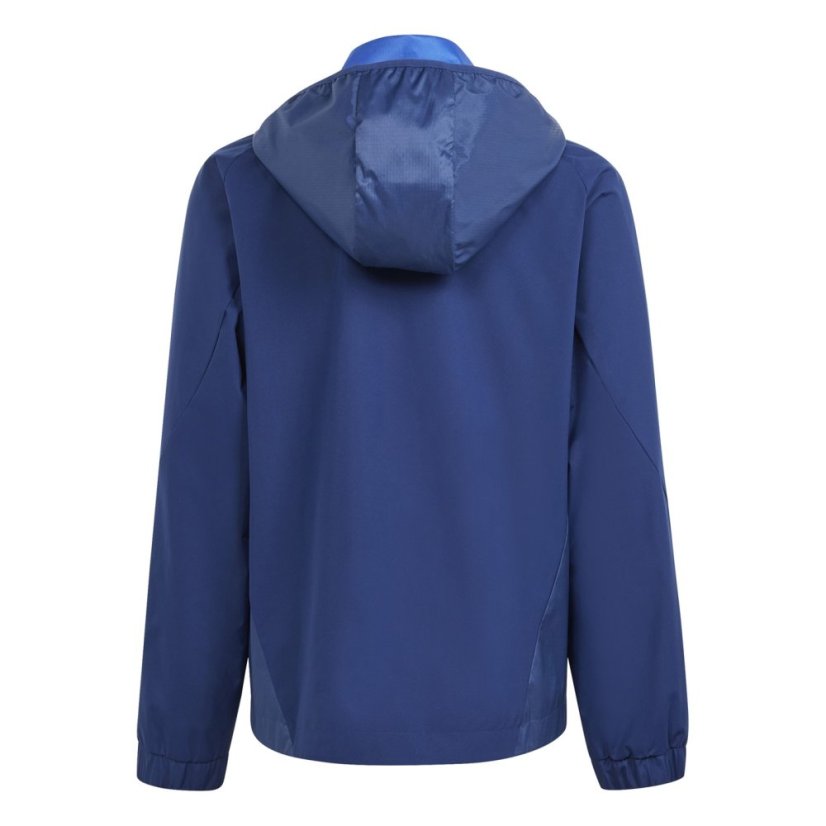 adidas Unisex Kids' Rain Anorak Navy Blue