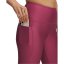 Under Armour Tech No-Slip Waistband Ankle Leggings Womens Fuchsia Dusk
