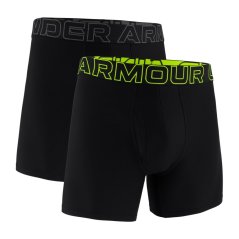 Under Armour 2pk 6In Tech 2 Mens Boxers Black/Bright