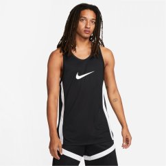 Nike Dri-FIT Icon Men's Basketball Jersey Black/White