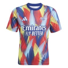 adidas Arsenal Pre-Match Shirt 2025 2026 Juniors Blue