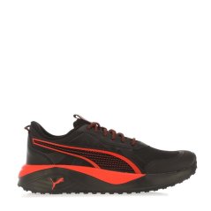 Puma Excursion Trainers Black Red