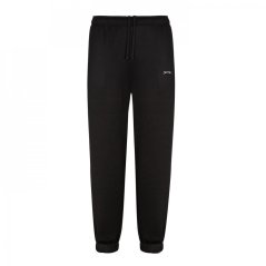 Slazenger Closed Hem Fleece Pants Womens Black