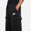 Nike Sportswear Club Fleece Cargo Jogging Bottoms Juniors Black