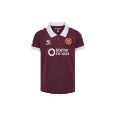 Hummel Hearts Home Shirt 2026/27 Juniors Maroon/White