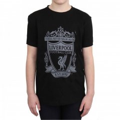 Team Liverpool F.C Team Cotton T-Shirt Black