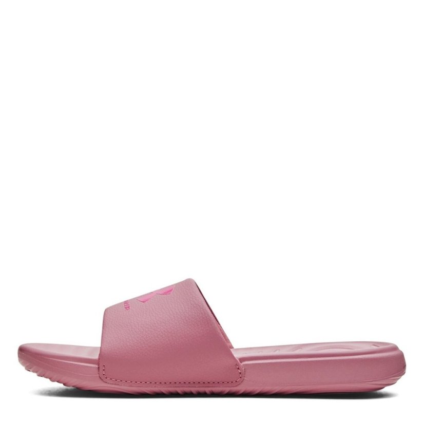 Under Armour Fixed Slides Pink Elixir