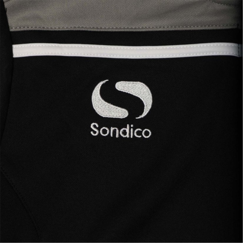 Sondico Kids' Tracksuit Top Black/Charcoal