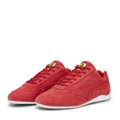 Puma Ferrari Speedcat Low-Top Trainers Mens Rosso Corsa