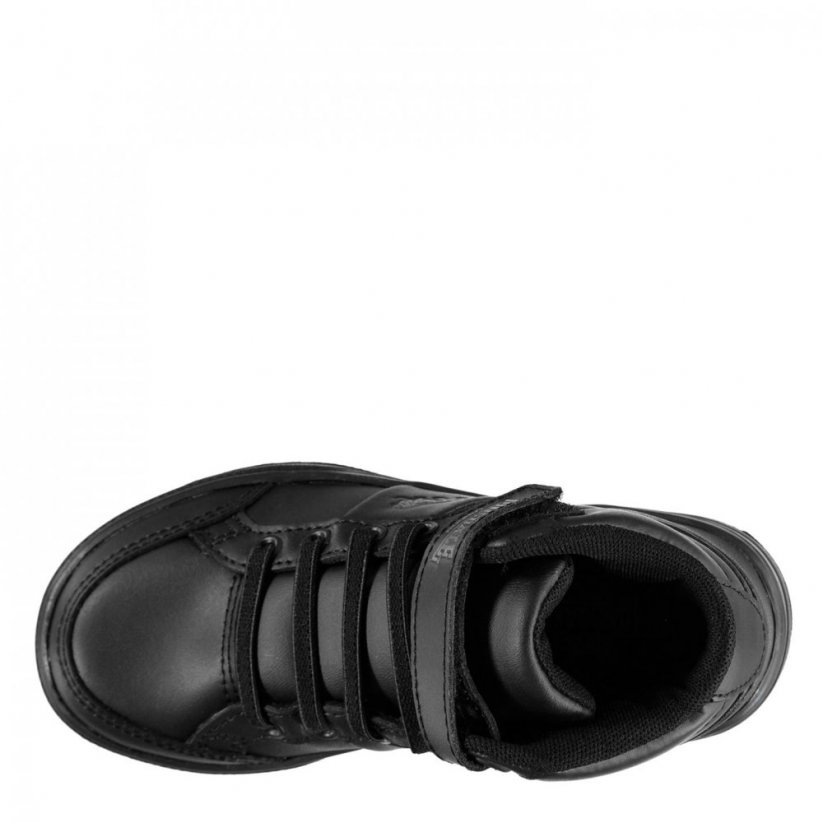 Lonsdale Canons Childrens Hi Top Trainers Black/Charcoal