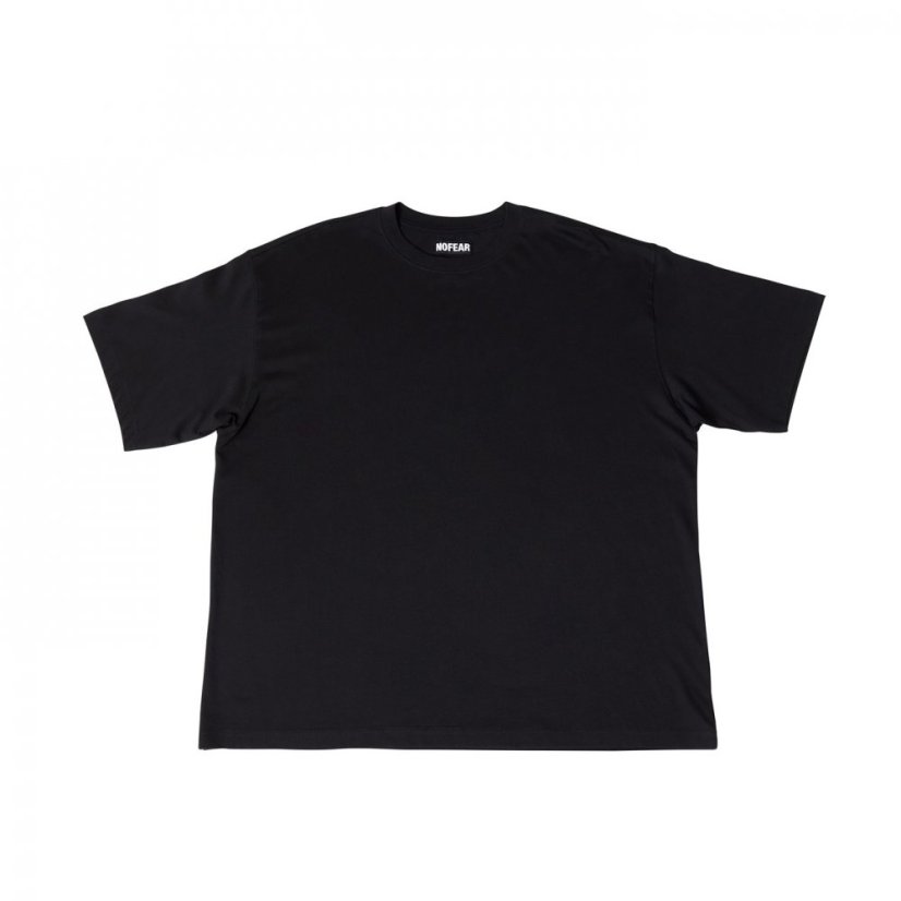 No Fear Oversized T-Shirt Black