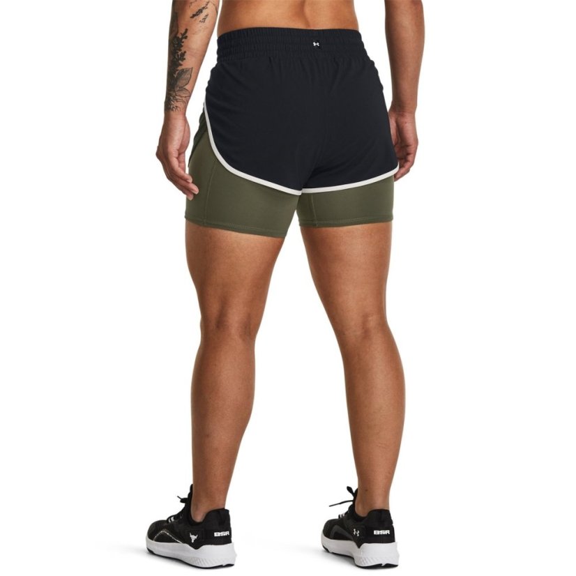 Under Armour Women's Leg Day Flex Performance Gym Shorts Black