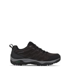 Karrimor Summit Mens Leather Walking Shoes Charcoal