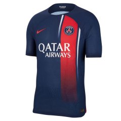 Nike Paris Saint Germain Authentic Home Shirt 2023 2024 Adults Navy/Red