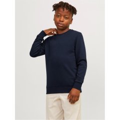 Jack and Jones Kids' Bradley Crew Sweatshirt Navy Blazer
