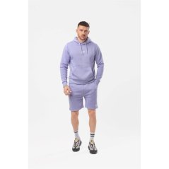 Hype Men's Fleece Jogger Shorts Purple