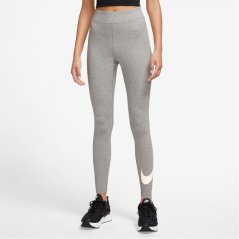 Nike Sportswear Essential Women's Mid-Rise Swoosh Leggings Grey