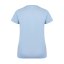Slazenger Ladies V Neck Tee Shirt Light Blue