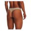 Under Armour 3 Pack Thongs Womens Beige