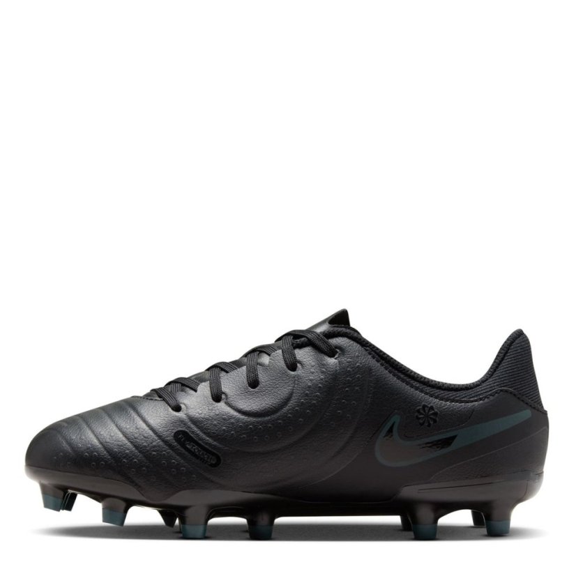 Nike Tiempo Legend 10 Academy Junior Firm Ground Football Boots Black/Green