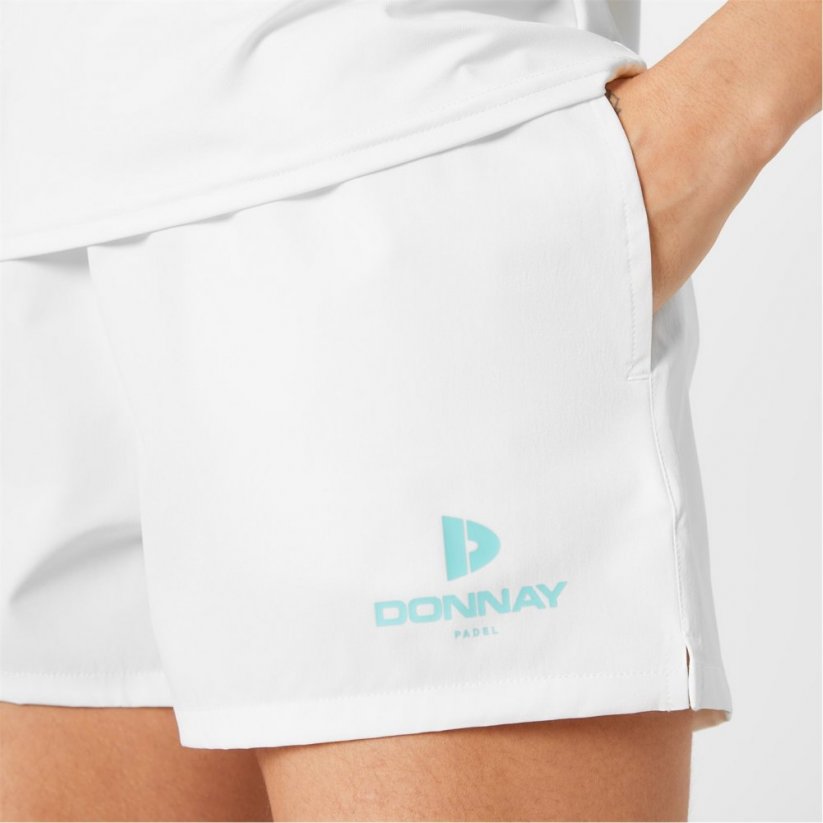 Donnay Tiffany Womens Shorts Iceman White