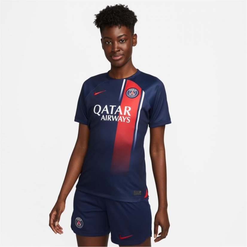 Nike Paris Saint Germain Home Shirt 2023 2024 Womens Navy/Red