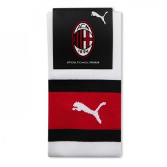 Puma AC Milan Stripe Sock Pm Wht/Tg Rd