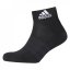 adidas Ankle Socks 3 Pack Gry/Blk/Wht