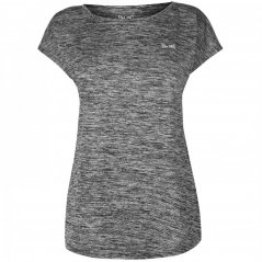 USA Pro Short Sleeve Sports dámske tričko Black