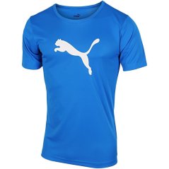 Puma LOGO TEE Electric Blue L