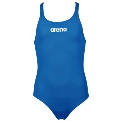 Arena Girls Sports Swimsuit Solid Swim Pro Royal White