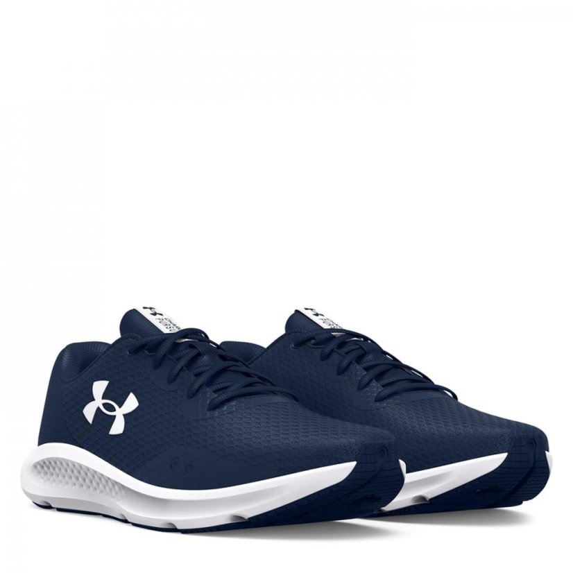 Under Armour Armour Charged Pursuit 3 Mens Trainers Academy/White