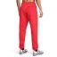 Under Armour Men's Essential Performance Fleece Tracksuit Bottom Red
