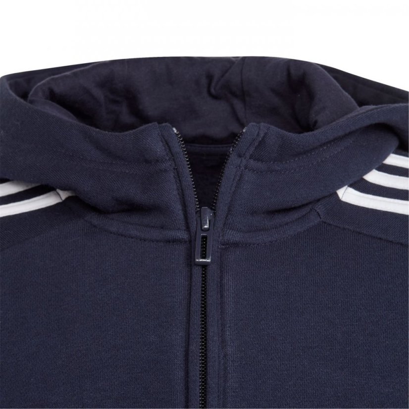 adidas 3-Stripes Hoodie Kids Navy/White