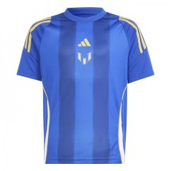 adidas Messi Argentina Training Jersey 2024 Kids Lucid Blue