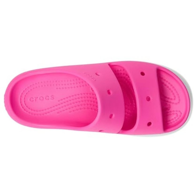 Crocs Kids' Classic Sandal Flat Sandals Pink Crush