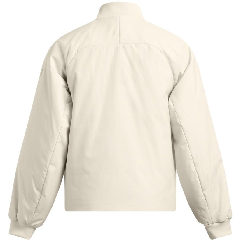 Under Armour Women's Inulated Unstoppable Water-repellent Bomber Jacket White