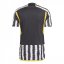adidas Juventus Home Shirt 2023 2024 Adults Black/White