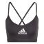 adidas AEROREADY Sports Bra Womens. Black