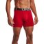 Under Armour Charged Cotton 6inch 3 Pack Red/Grey