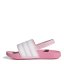 adidas Adilette Estrap Slides Kids Pink/White