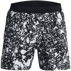 Under Armour Armour Ua Launch 5'' Print Shorts Running Short Mens Black