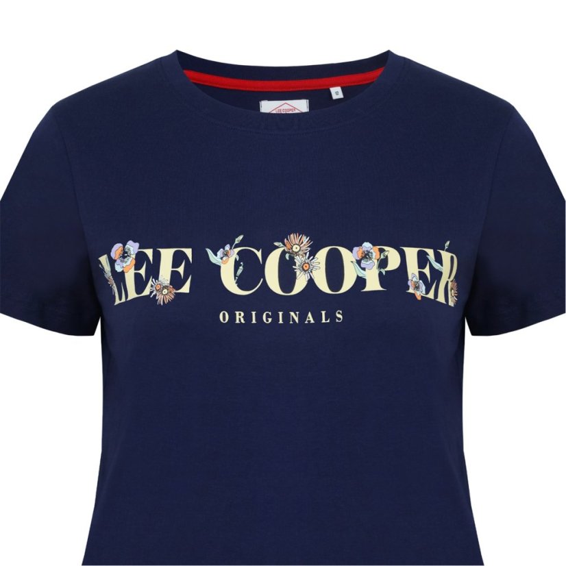 Lee Cooper LeeCooper Classic dámske tričko Navy Auth