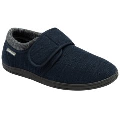 Dunlop Men's Moccasin Slippers Blue