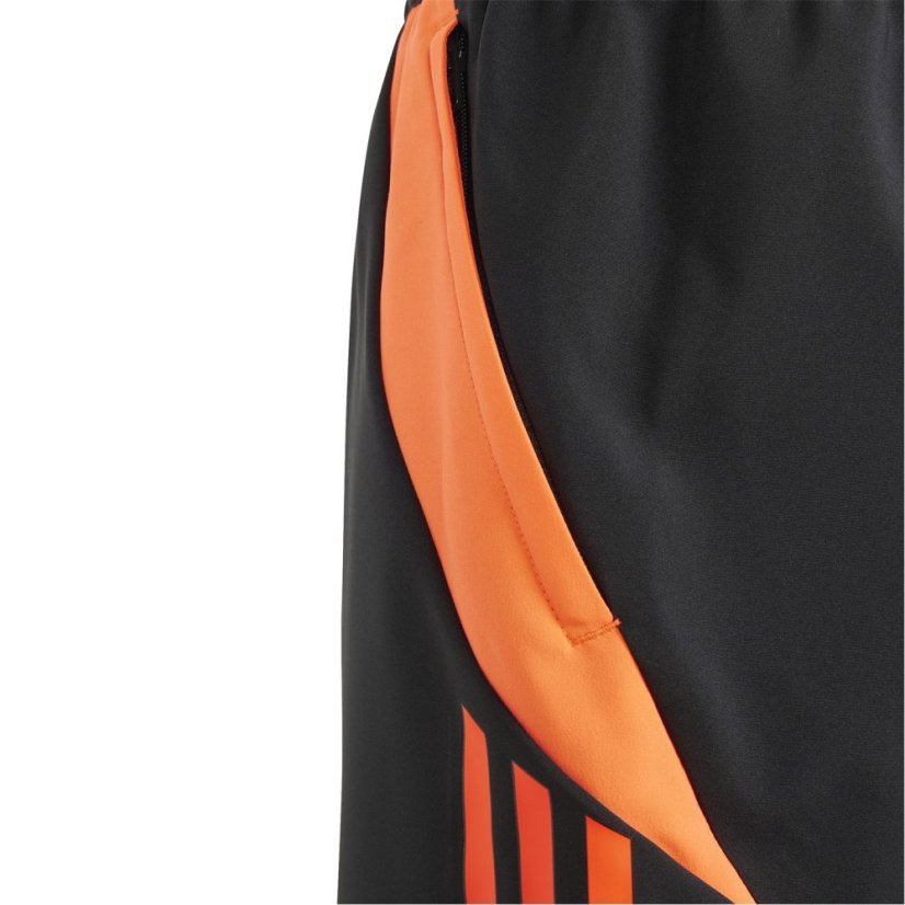 adidas Unisex Kids' Tiro24 Football Shorts Black/Solar Red