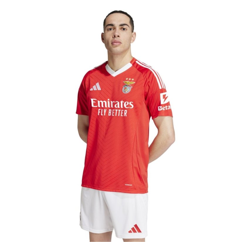 adidas Mens adidas Benfica Home Shirt 24/25 Benred