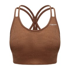 LA Gear Seamless Bra Womens Mocha Marl