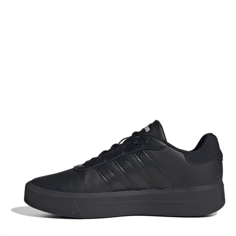 adidas Court Platform Women's Trainers Triple Black